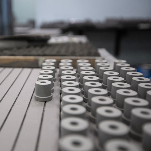 Group of Ammunition and Defense casings on a table